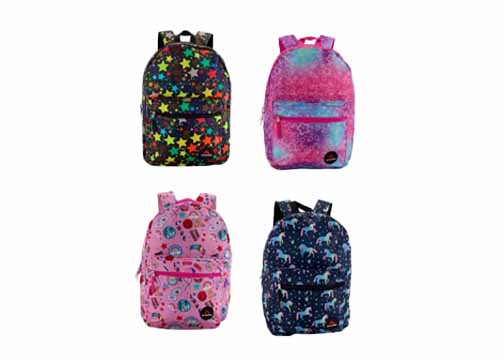 MOCHILA ESCOLAR 17PLG VARIADO JF